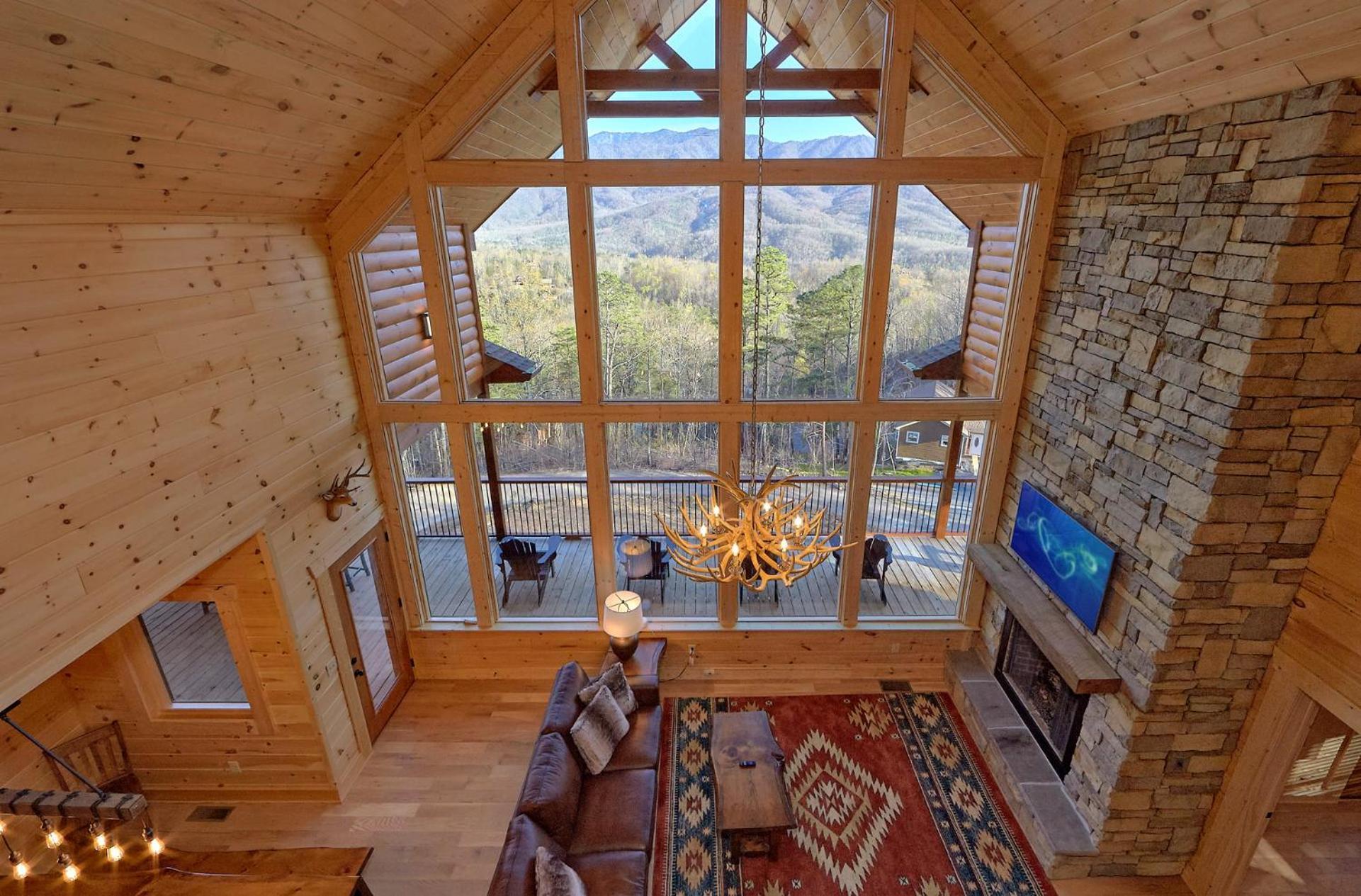 Misty Mountain Adventure Lodge 개틀린버그 외부 사진